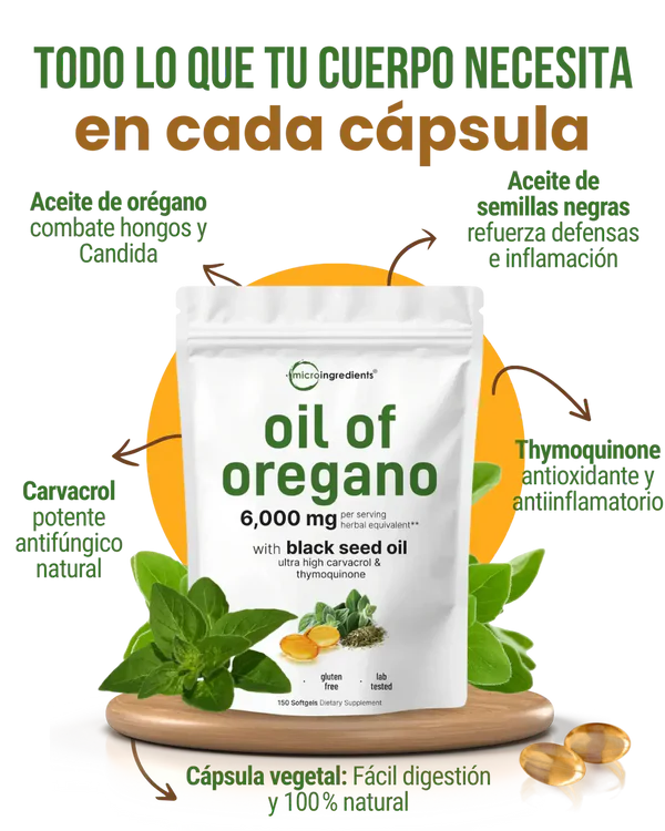 Capsulas Blandas Orégano